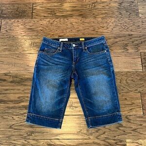 Pilcro And The Letterpress Anthropologie Low Rise Capri Bermuda Short Size 28